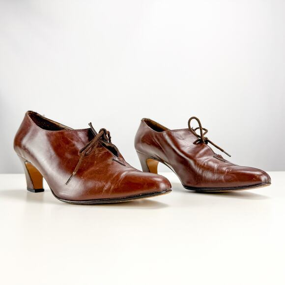 Brown Size 6.5 Pilar Burgos Booties - Picture 3 of 7